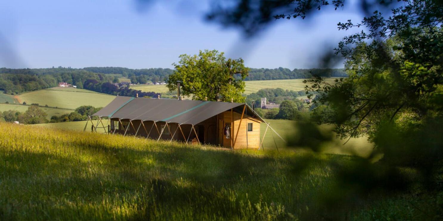 Brocklands Farm Glamping Hotel Petersfield Exterior photo